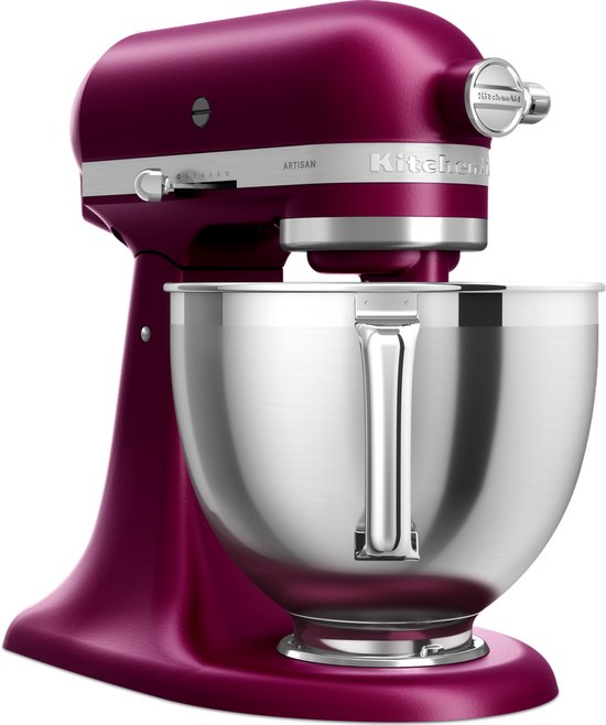 KitchenAid 5KSM195PSEBE - Keukenmachine - 4.8L - 300 W - Bordeaux rood