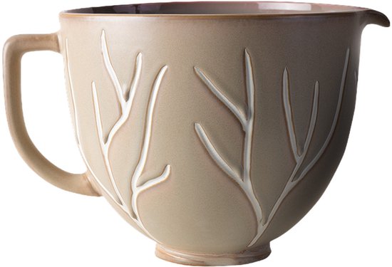 KitchenAid 5KSM2CB5BL- Mengkom - Keramisch - 4.7 L - Beige van Merkloos