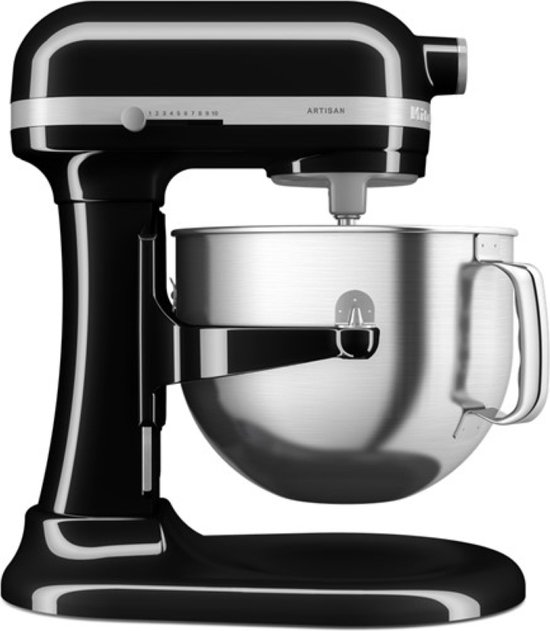 KitchenAid 5KSM70SHXEOB Staande mixer 375 W Zwart van KitchenAid