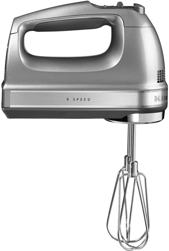 KitchenAid Artisan 5KHM9212ECU - Handmixer - 85 W - Contour Silver - 9 Snelheden van Merkloos