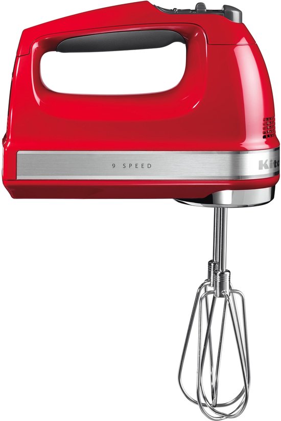 KitchenAid Artisan 5KHM9212EER - Handmixer - Keizerrood - 9 snelheden van KitchenAid