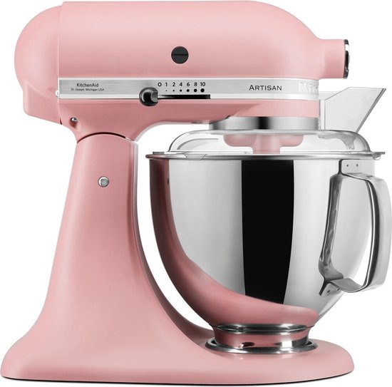 KitchenAid Artisan 5KSM175PSEDR - Keukenrobot 4,8 L - Dried Rose van KitchenAid