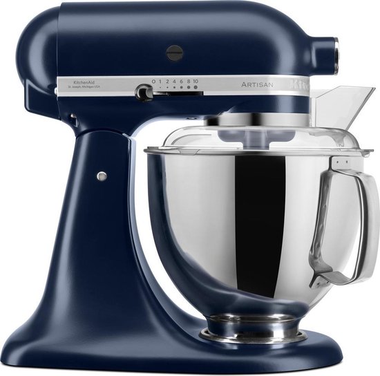 KitchenAid Artisan 5KSM175PSEIB - Keukenrobot 4,8 L - Ink Blue van KitchenAid