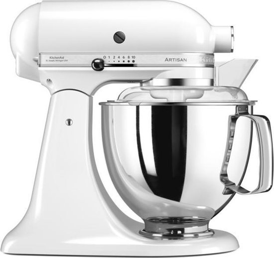 Kitchenaid Artisan 5KSM175PSEWH - Keukenmachine - Wit van KitchenAid