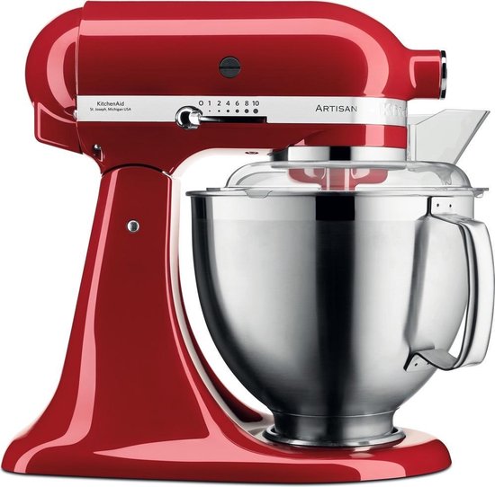 Kitchenaid Artisan keukenmachine 4,8 liter 5KSM185PSEER - Keizerrood van KitchenAid