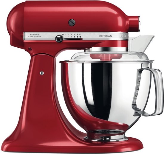 KitchenAid Artisan KSM175PSEER - Keukenmachine - Empire Red van KitchenAid