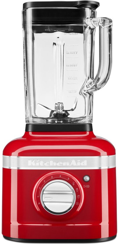 KitchenAid Blender - Artisan - Glazen kan van 1,4 L - 1200W - Smoothie maker - Rood van KitchenAid