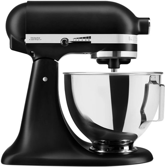 Kitchenaid Keukenrobot 5KSM95PSEBM - Zwart van Merkloos