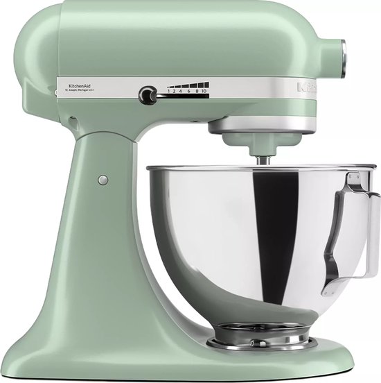 Kitchenaid Keukenrobot 5KSM95PSEDC 4,3L - groen - 3 menghaken van Merkloos