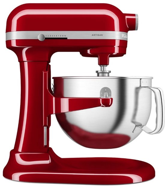 Kitchenaid - Patisserierobot met hefkom 5,6 l 375w imperiumrood - 5KSM60SPXEER van KitchenAid