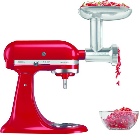 KitchenAid Vleesmolen en Worstenmaker accessoire - 5KSMMGA van KitchenAid