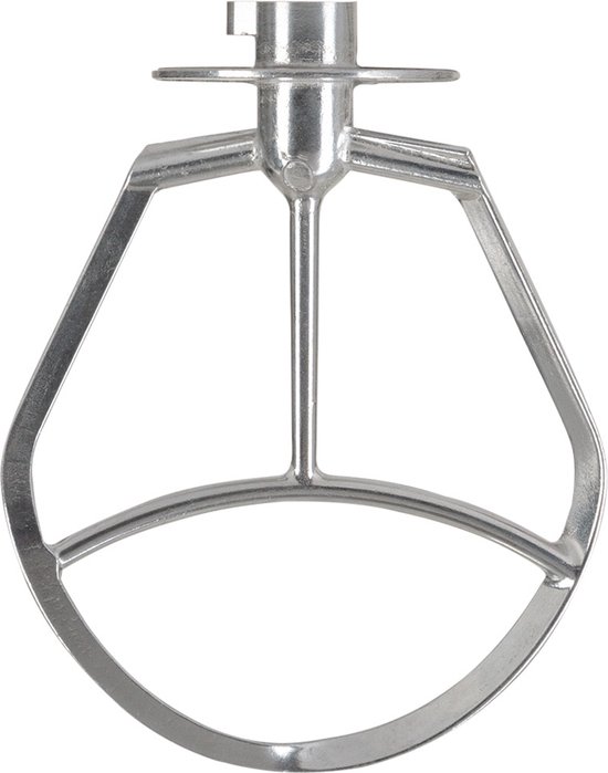 Klarstein Roerhaak Reserveonderdeel Roerelement voor de keukenmachines Bella Pico 2G/Bella Robusta Aluminium-spuitgietwerk zilver
