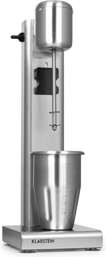 Klarstein Vaatwasser Kraftpaket Pro milkshake-mixer proteïneshake 80W roestvrij staal zilver,65L 120 cm - voor Keuken - RVS - voor Horeca - Dishwasher Afwasmachine Vaatwasmachine van Klarstein