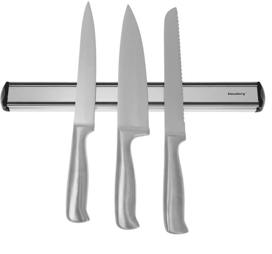 Klausberg - Magnetische Messtrip - 38,5 cm - Wandmontage - Inclusief Schroeven van Merkloos