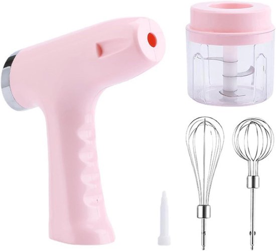 Kleine en Efficiënte Handmixer Elektrische Eieren Klopper Miniatuur Keukenmachine voor Efficiënte Mengen Verwerking Elektrische Hand Combiner