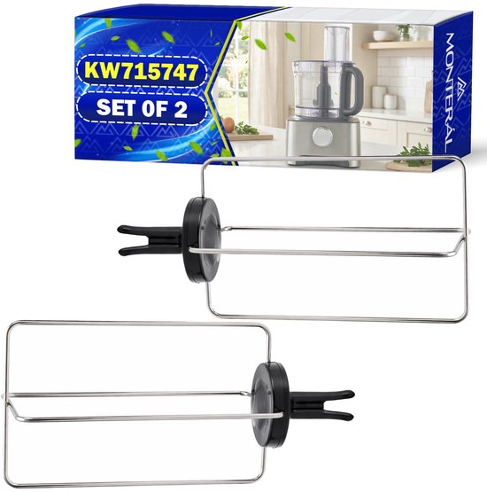 Klopaccessoire - RVS - 2 stuks - voor Kenwood MultiPro