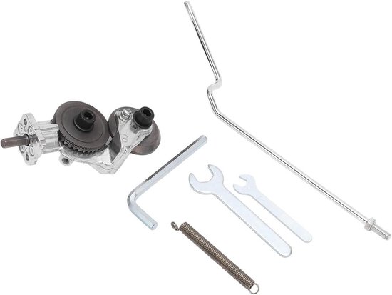 Knabbelschaar Adapter - Metaalsnijder Boormachine - Metaal Snijden - Gelegeerd Staal - 0.3-1.5 mm - Zilver