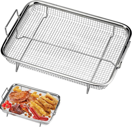 knappermand, niet-stick knapperige ovenmanden, grillmand oven