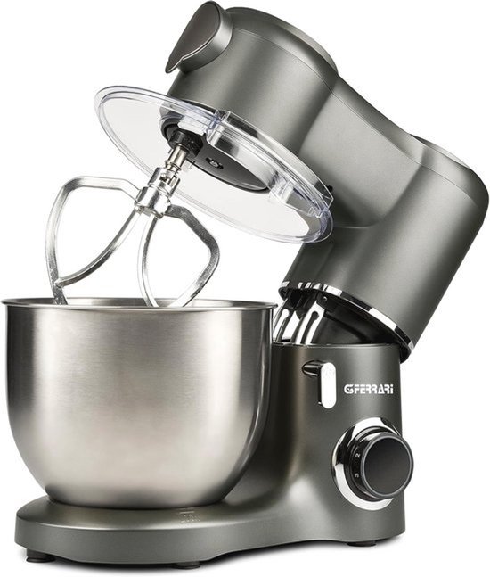 Kneedmachine - 1400 W - 7 liter met 6 snelheden en accessoires