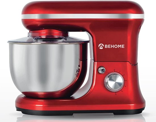 Kneedmachine 5L - Professionele planetaire mixer met 6 snelheden en accessoires van Merkloos