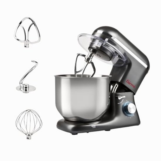 Kneedmachine 8L - meerdere accessoires, 1800W, ideaal voor deeg en meer van Merkloos