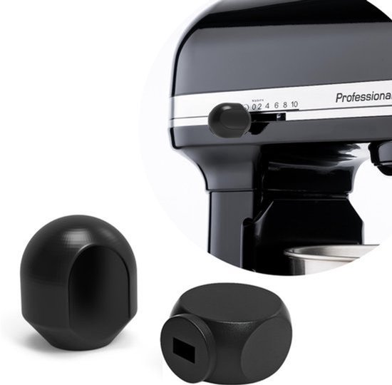 Knopset voor Speed Control & Lock Lever – Vervangstukken compatibel met Chef Keukenmachine 5KSM175 Artisan Classic Heavy Duty – passend voor Keukenmachine & Standmixer
