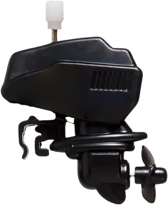 Koffie Roerder - Roerstaafje Mixer - Dranken Mengen - Bodemloze Roerpropeller - 6.5 cm - Zwart