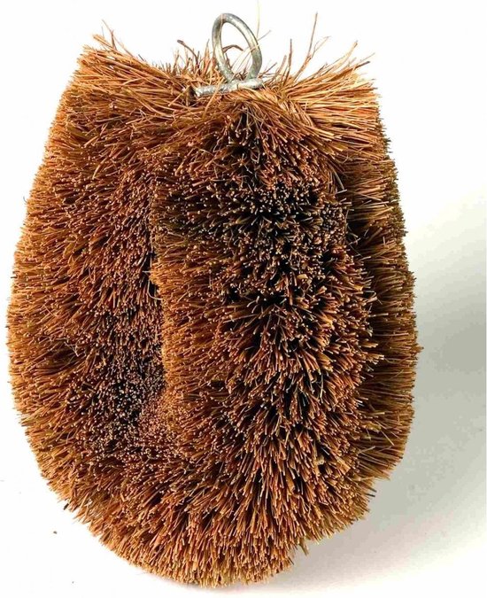 Kokos Groenteborstel 1 eenheid|Coconut Fibre Brush 1 unit|Brosse à légumes en fibres végétales 1 unité van Merkloos