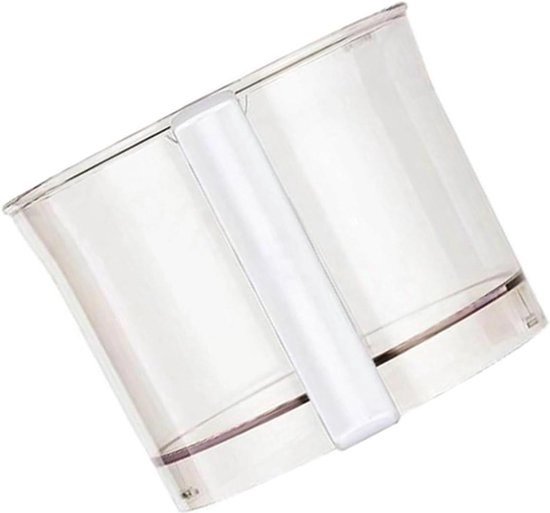 Kom met handvat - Kom bowl - Voedselbereiding - Vaatwasserbestendig - 1 liter - Wit