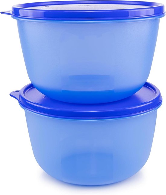 Kom Set - Mengkom Saladekom - Keuken Voorbereiding - Vaatwasserbestendig - 1.9 Liter - Blauw