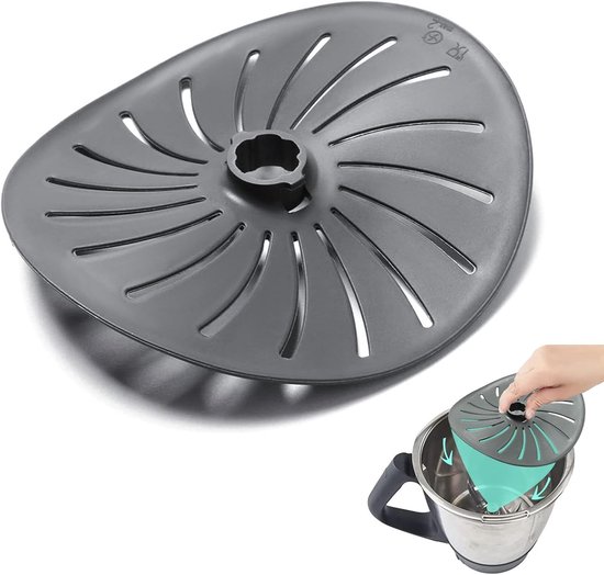 Kookschijf en mesbeschermkap voor Vorwerk Thermomix, TM5, TM6, TM31, slow cooking, sous vide, thermomix accessoires van Miximixa