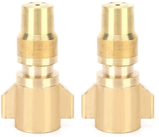 Koperen watersproeiers, 2 stuks G 1/4 landbouwkoelwatersproeier, elektrische sproeiaccessoires