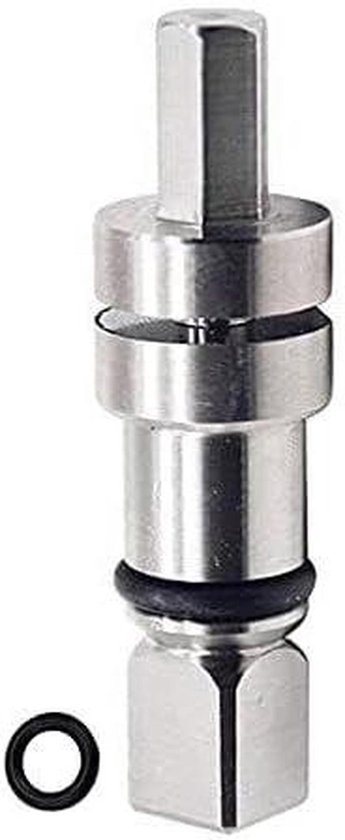Koppelingsas Mixer - Koppeling Keukenmachine As Adapter - Pasta Maken - CNC Gefreesd - Standaard Maat - Zilver