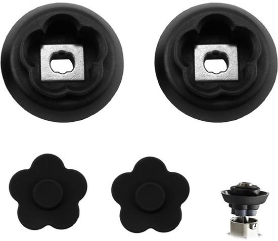 Koppelingsgeleiders - Reserveonderdelen - Keukenmachine reparatie - Hoogwaardig nylon - 8x1x10 cm