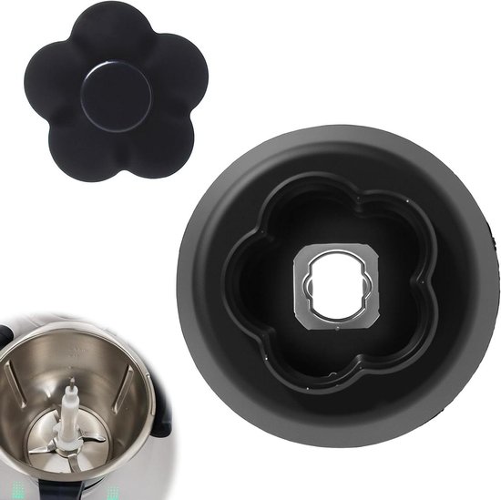 Koppelingsgeleiding - Reserveonderdeel Keukenrobot - Keukenmachine Reparatie - Perfecte Pasvorm - 10 x 10 x 1 cm - Zwart