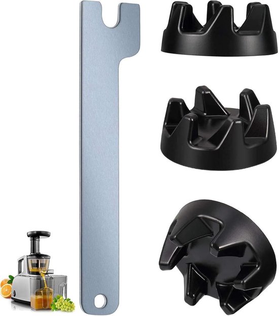 Koppelingsonderdelen sapcentrifuge KitchenAid mixer KSB5 KSB52 - Set van 4 stuks van KitchenAid