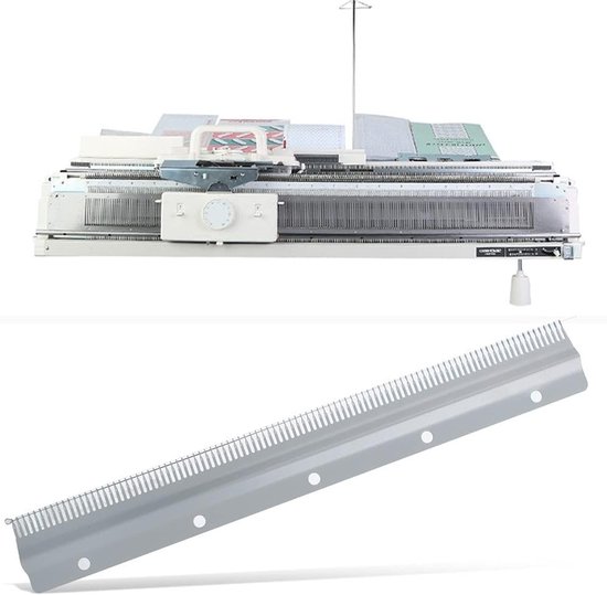 Korte Picking Kam voor Breimachines - Geschikt voor SRP60N, SRP50 en SRP60 - 45 cm Accessoire voor Breien en Handwerk van Merkloos