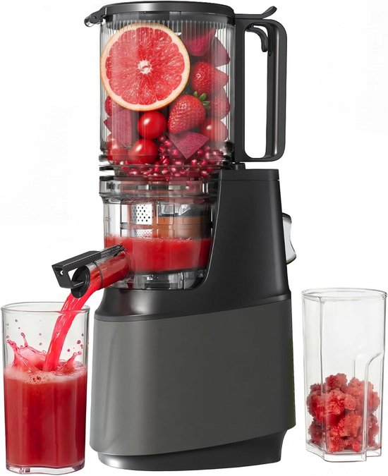 Koudgeperste Stomende Juicer met Brede Invoer voor Hele Groenten en Fruit van Merkloos
