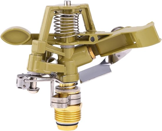 Krachtige 360° Verstelbare Messing Waterverstuiver met Zinklegering en Draaibare Spuitkop voor Tuin en Schoonmaak van Merkloos