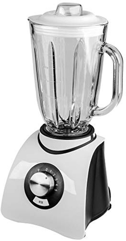 Krachtige 600W Smoothiemixer met Ice-Crush-Functie en 1,5L Borosilicaatglas van MontAna