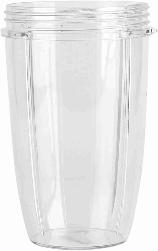 Krachtige 900W Slow Juicer Cup van Plastic en Rubber, Veilig en Milieuvriendelijk, Vervangende Mok voor Blenders en Lids (24 OZ) met Antislip Grip en Makkelijk Schoon te Maken