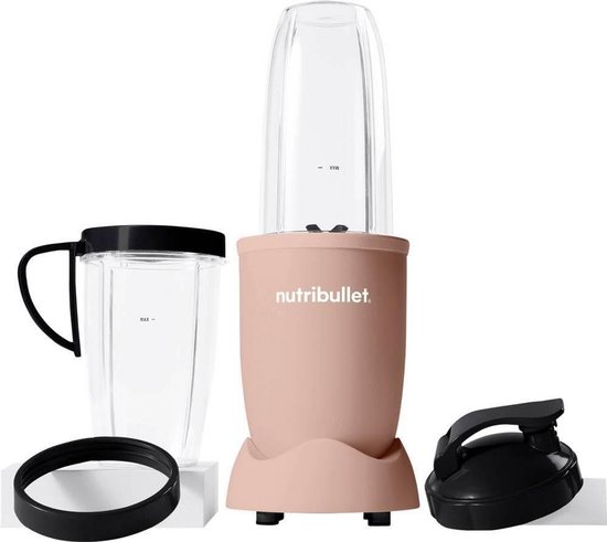 Krachtige Blender 900W in Roze met Grote Beker (946 ml) van Nutribullet