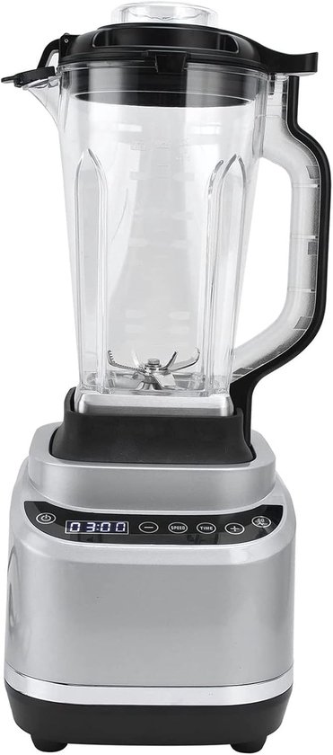 Krachtige Blender - Keukenmachine Mixer - Smoothies Maken - 8 Snelheden Instelbaar - 2L Grote Kan - Rood van Merkloos