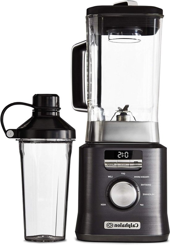Krachtige Blender - Keukenmixer Apparaat - Smoothies Maken - Automatische Snelheidsaanpassing - 68 Ounces Capaciteit - Donker Roestvrij Staal
