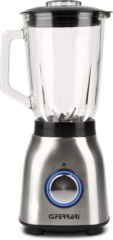 Krachtige Blender met IJscrusher en RVS Messen - 1000W van Merkloos