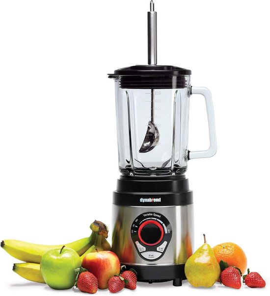 Krachtige Blender met Roestvrijstalen Mengbeker voor Gezonde Smoothies van Merkloos