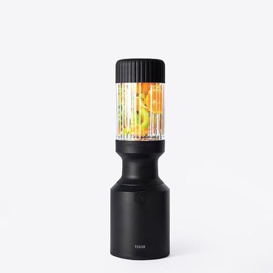 Krachtige Blender - Smoothie Maker - Gezonde Drankjes Maken - Direct Drinken Uit Beker - 640 ml - Zwart