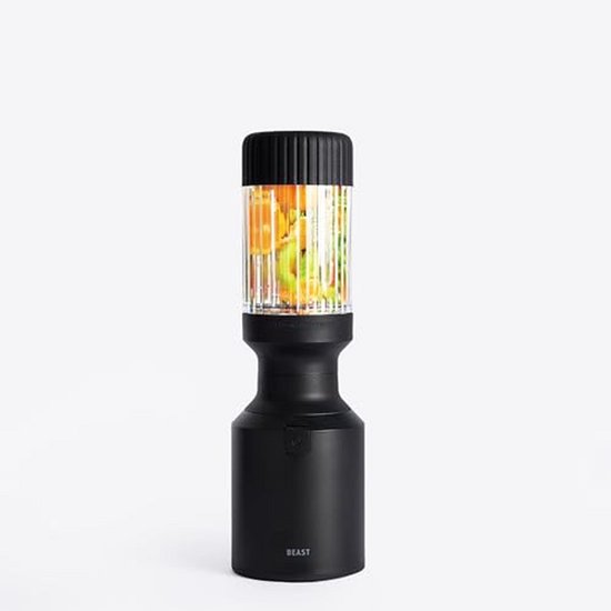 Krachtige Blender - Smoothie Maker - Gezonde Drankjes Maken - Eenvoudige One-Button Bediening - 640 ml - Zwart