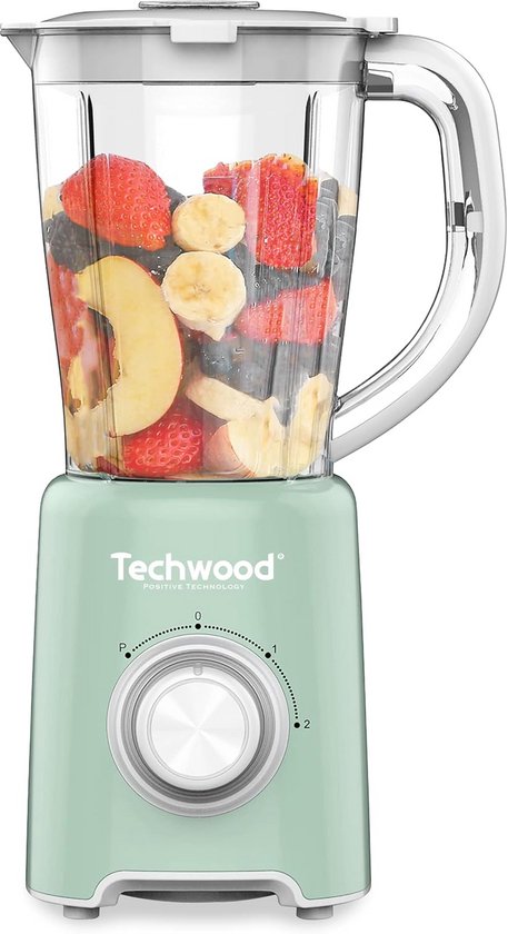 Krachtige Blender voor Smoothies, Milkshakes en Meer | Eenvoudig Fruit & Groenten Mixen van Merkloos