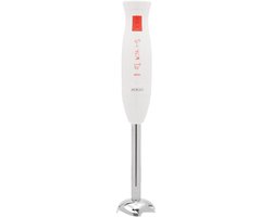 Krachtige Elektrische Handmixer 400W Wit/Rood - Keukenmixer voor Beslag en Beslag van Merkloos